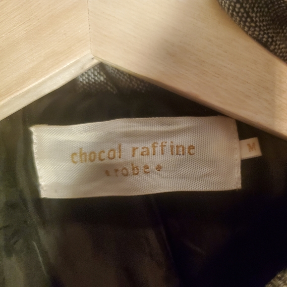 Grey puff jacket Chocol Raffine size M - Picture 3 of 4